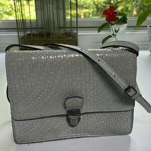 Patricia Nash Crossbody -pale gray